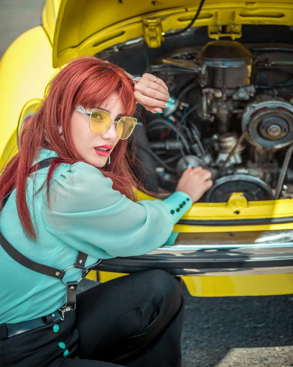 Lead mechanic at work